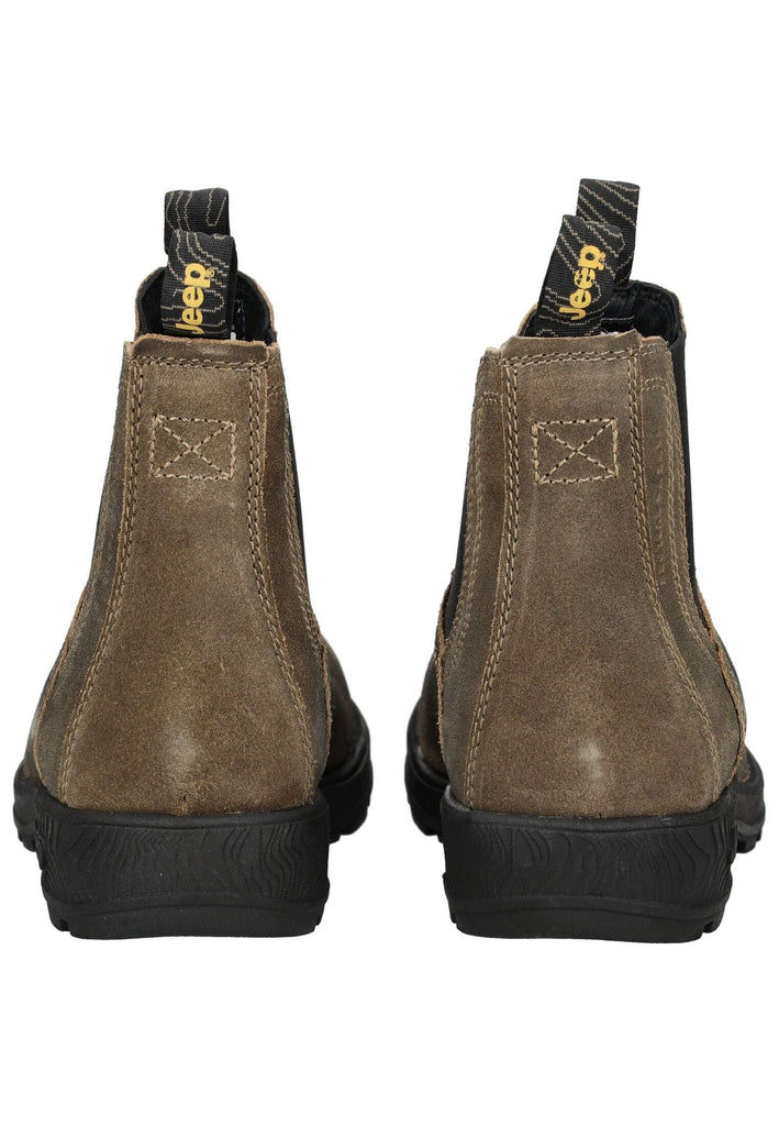 JEEP Stiefelette Leder/Textil Taupe