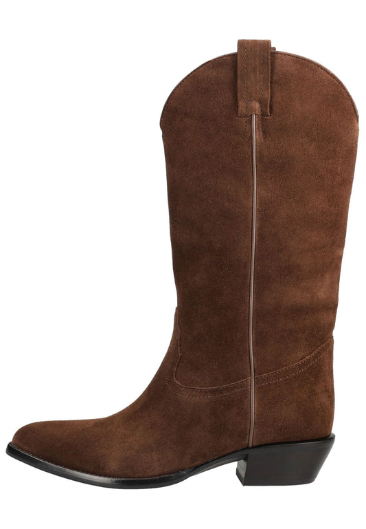 Jeffrey Campbell Stiefel Veloursleder Braun