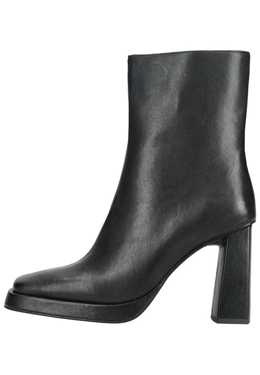 Jeffrey Campbell Stiefelette Leder Schwarz