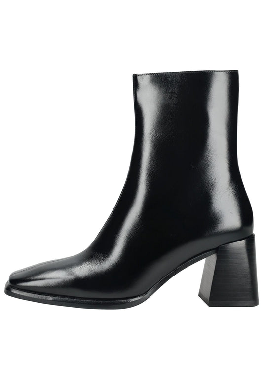 Jeffrey Campbell Stiefelette Leder Schwarz