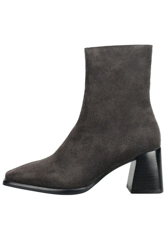 Jeffrey Campbell Stiefelette Veloursleder Dunkelbraun