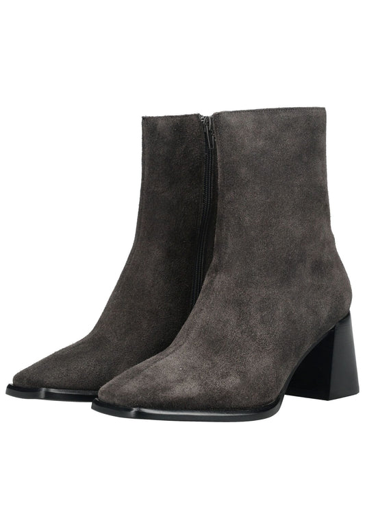 Jeffrey Campbell Stiefelette Veloursleder Dunkelbraun