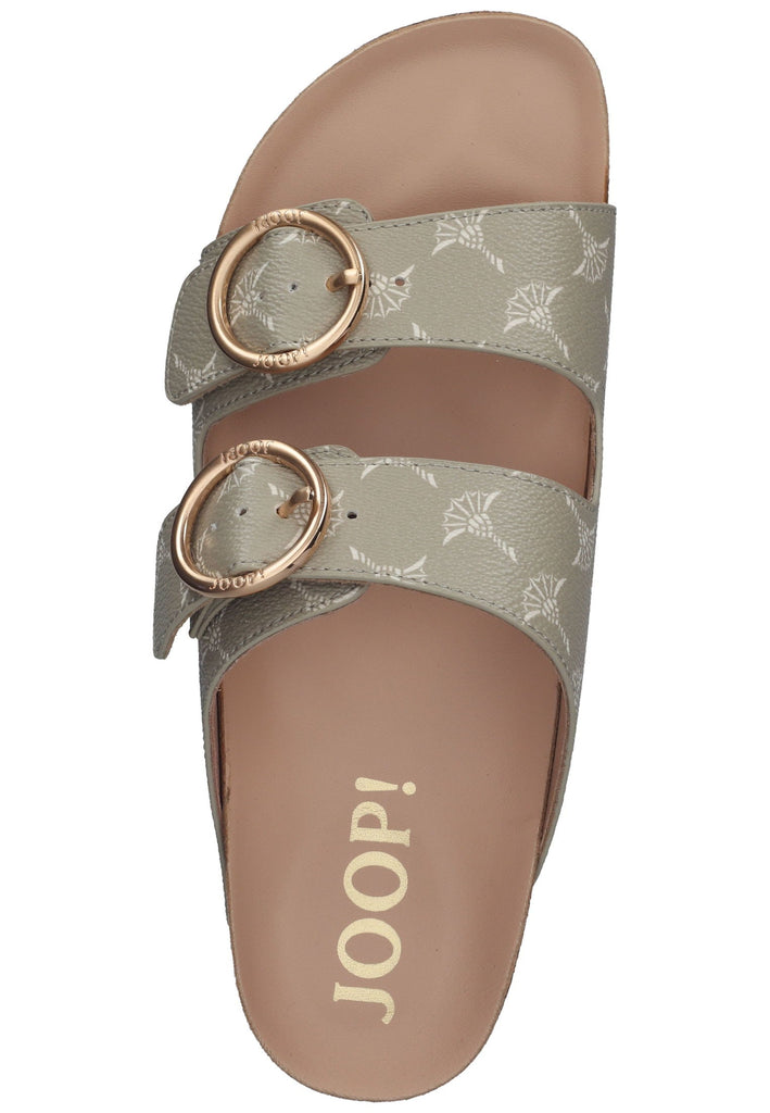 JOOP! Pantoletten Lederimitat Mud