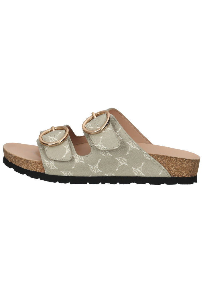 JOOP! Pantoletten Lederimitat Mud