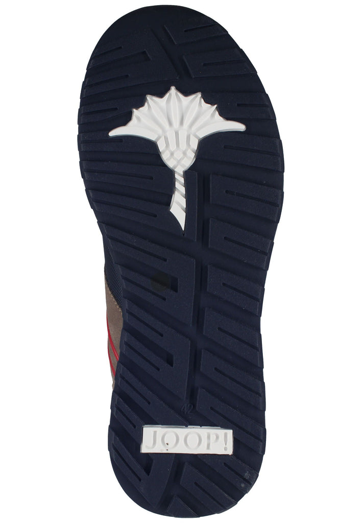 JOOP! Sneaker Leder/Textil Grau/Rot