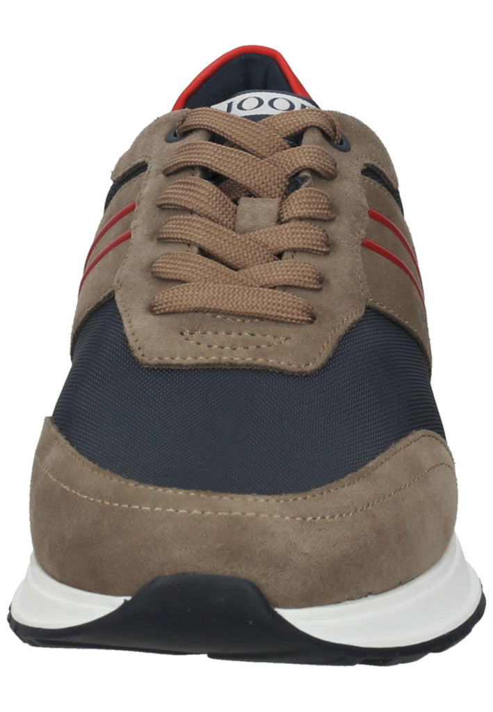 JOOP! Sneaker Leder/Textil Grau/Rot