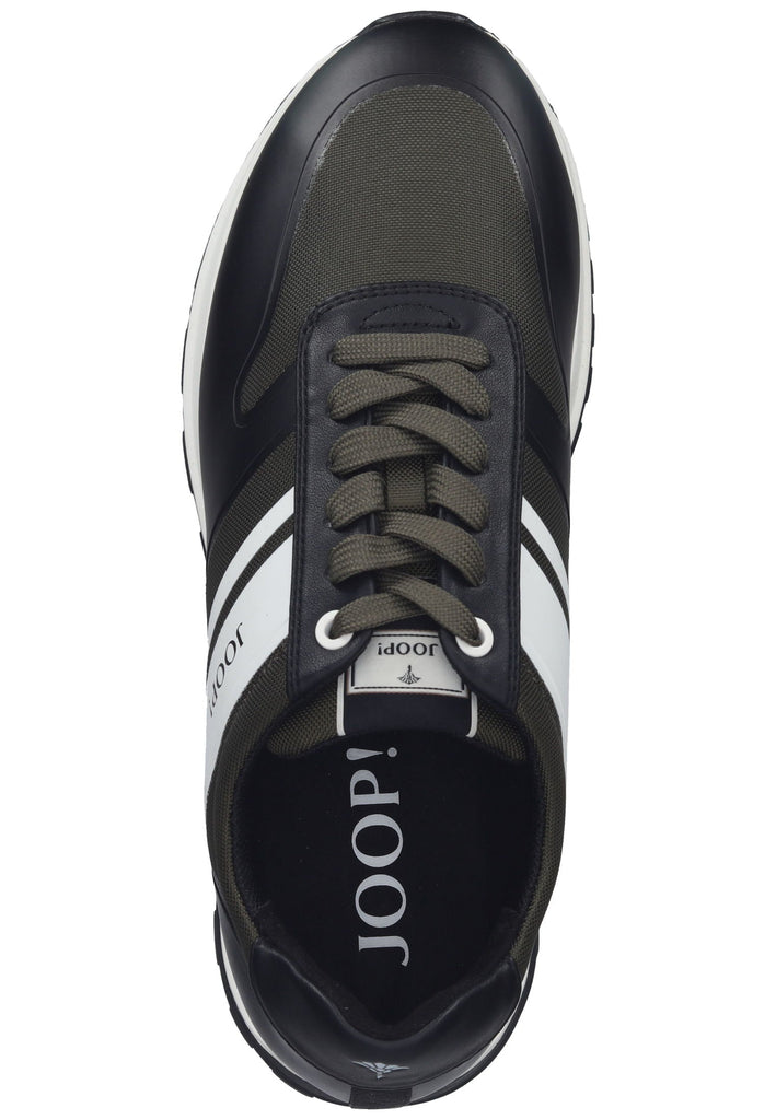 JOOP! Sneaker Lederimitat Grün/Schwarz