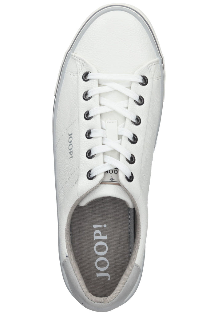 JOOP! Sneaker Lederimitat Weiß/Grau