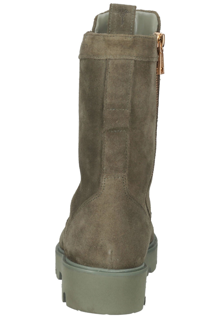 JOOP! Stiefelette Veloursleder Dunkelgrün Warmfutter