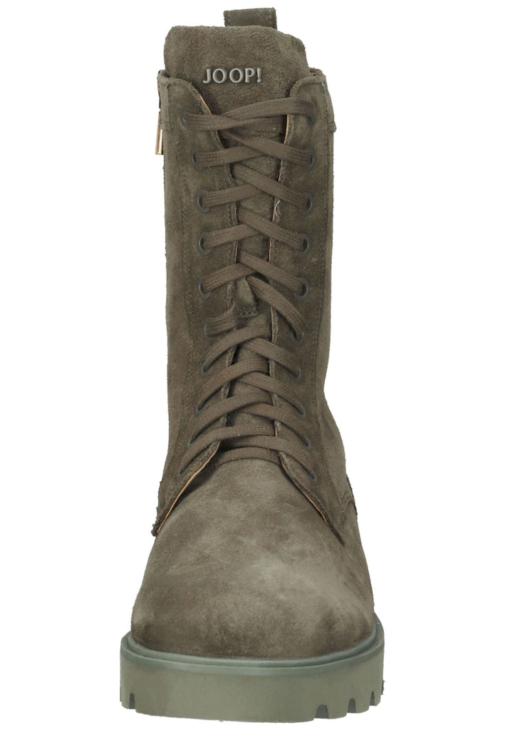 JOOP! Stiefelette Veloursleder Dunkelgrün Warmfutter
