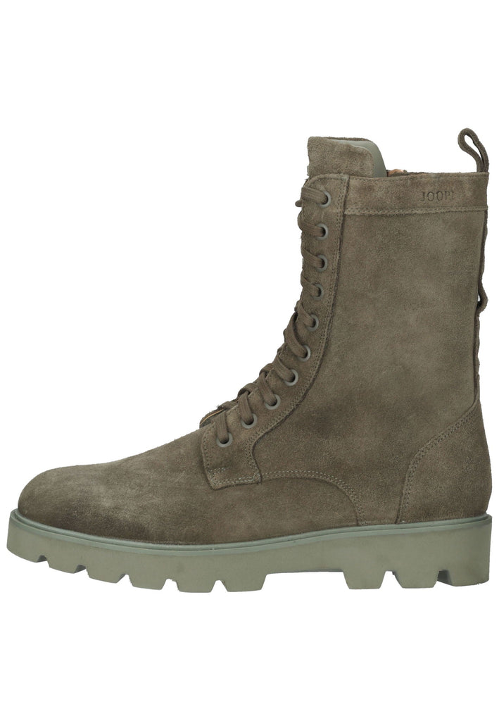 JOOP! Stiefelette Veloursleder Dunkelgrün Warmfutter