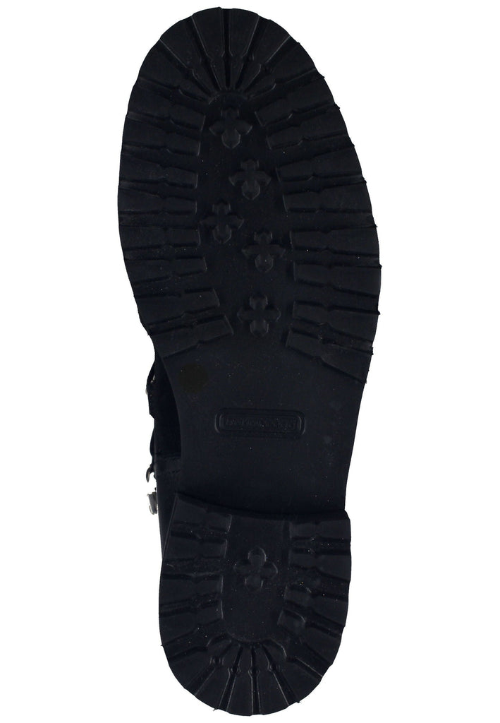 Stiefeletten JOOP! Stiefelette Lederimitat/Textil Schwarz