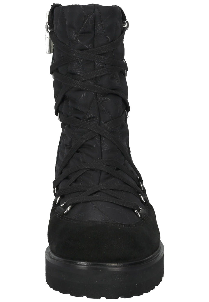 Stiefeletten JOOP! Stiefelette Lederimitat/Textil Schwarz