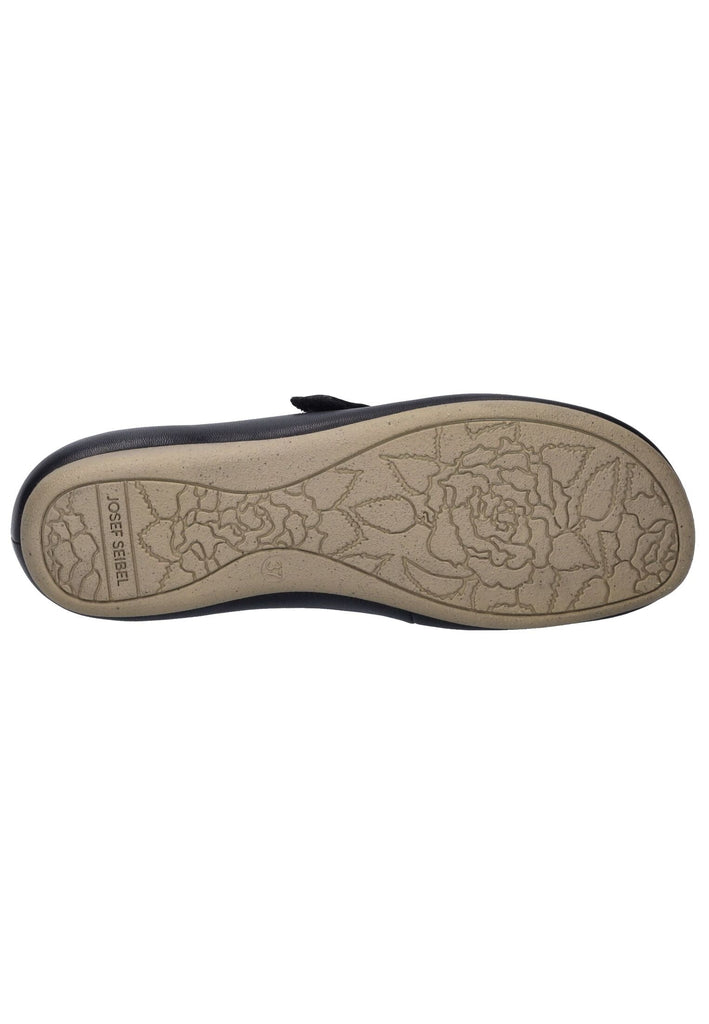 Josef Seibel Ballerinas Leder Schwarz