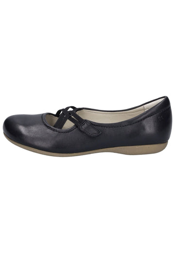 Josef Seibel Ballerinas Leder Schwarz
