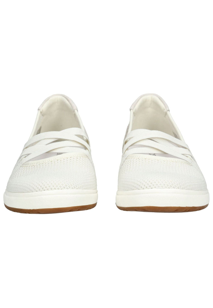 Josef Seibel Ballerinas Leder/Textil Weiß