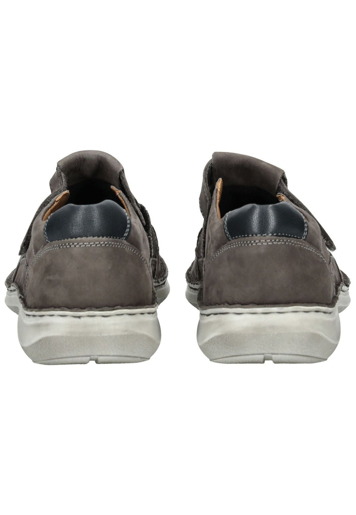 Josef Seibel Halbschuhe Leder Grau