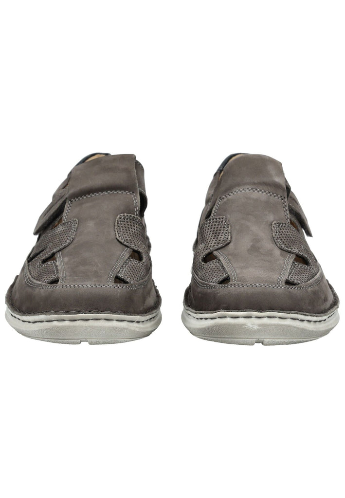 Josef Seibel Halbschuhe Leder Grau