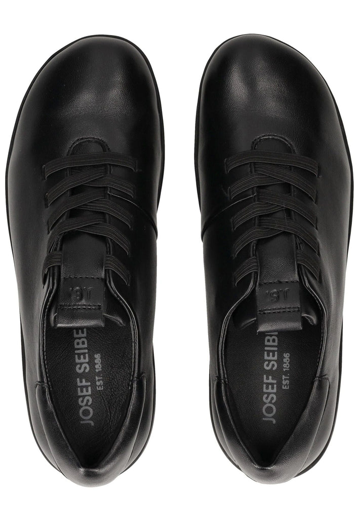 Josef Seibel Halbschuhe Leder Schwarz