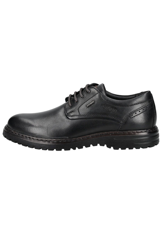 Josef Seibel Halbschuhe Leder Schwarz