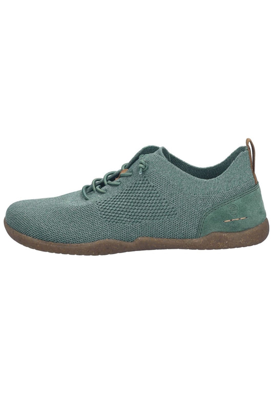 Josef Seibel Halbschuhe Leder/Textil Grün