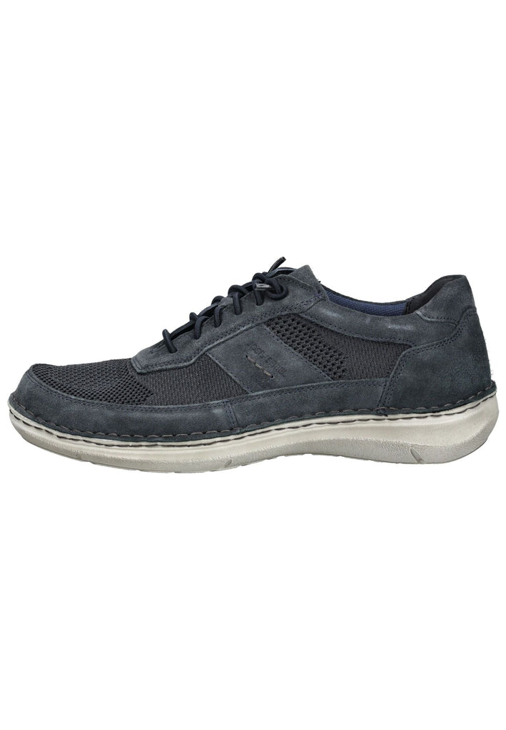 Josef Seibel Halbschuhe Leder/Textil Indigo