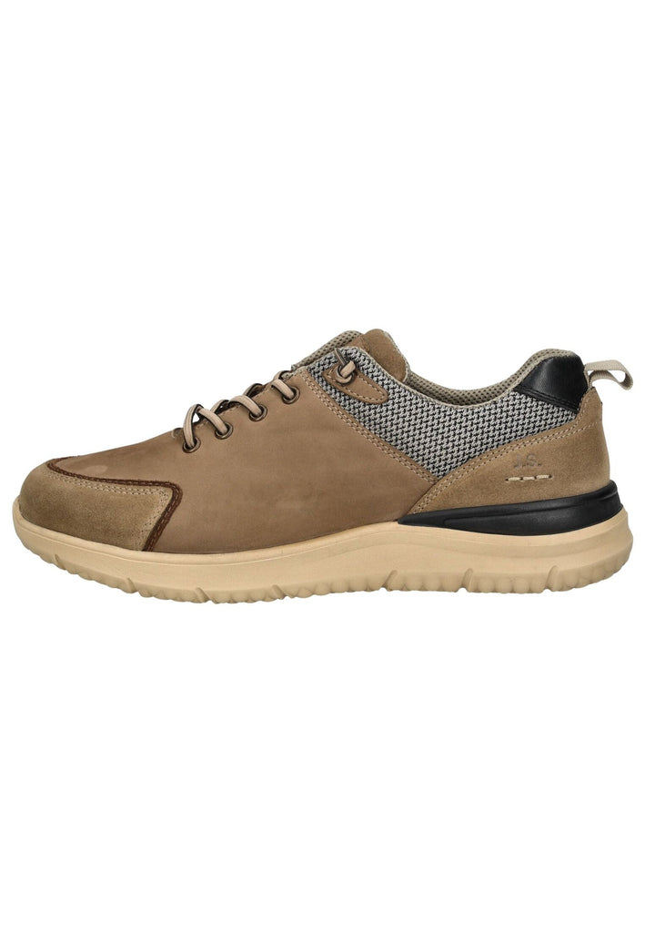 Josef Seibel Halbschuhe Leder/Textil Sand