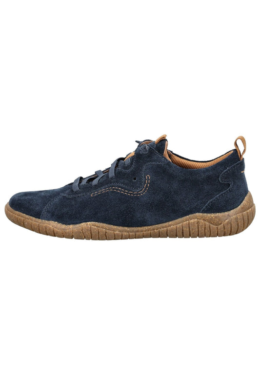 Josef Seibel Halbschuhe Veloursleder Dunkelblau