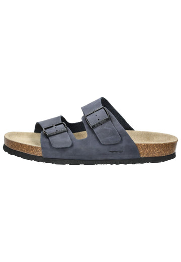 Pantoletten Josef Seibel Pantoletten Leder Blau