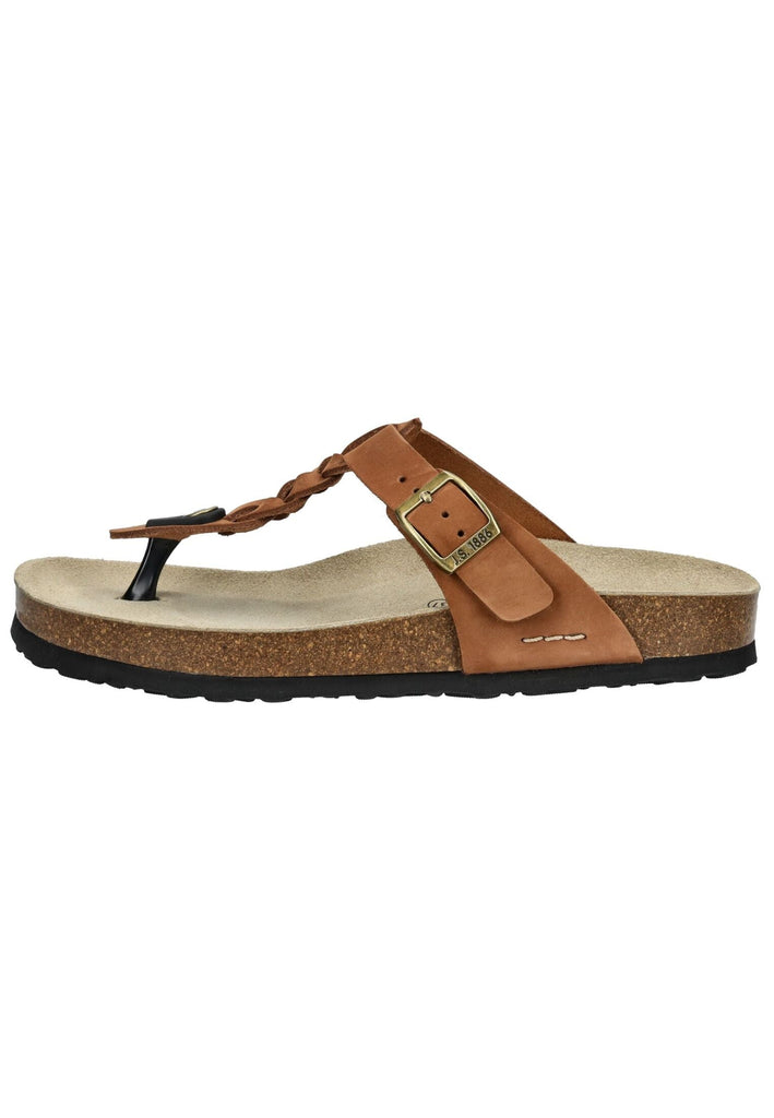 Pantoletten Josef Seibel Pantoletten Leder Braun
