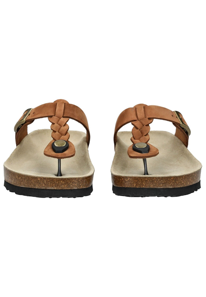 Josef Seibel Pantoletten Leder Braun