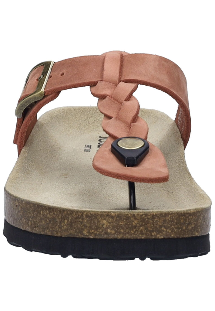 Josef Seibel Pantoletten Nubukleder Rot