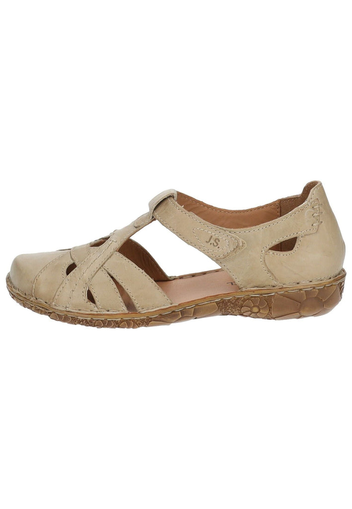 Sandalen Josef Seibel Sandalen Leder Creme