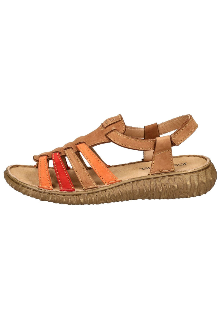 Sandalen Josef Seibel Sandalen Leder Kastanie