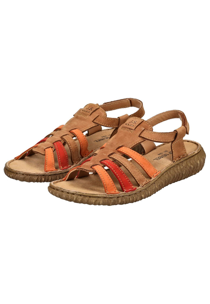 Josef Seibel Sandalen Leder Kastanie