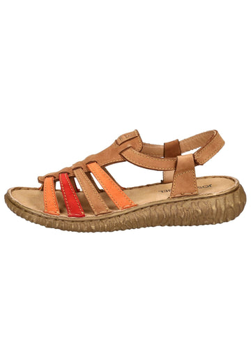 Josef Seibel Sandalen Leder Kastanie