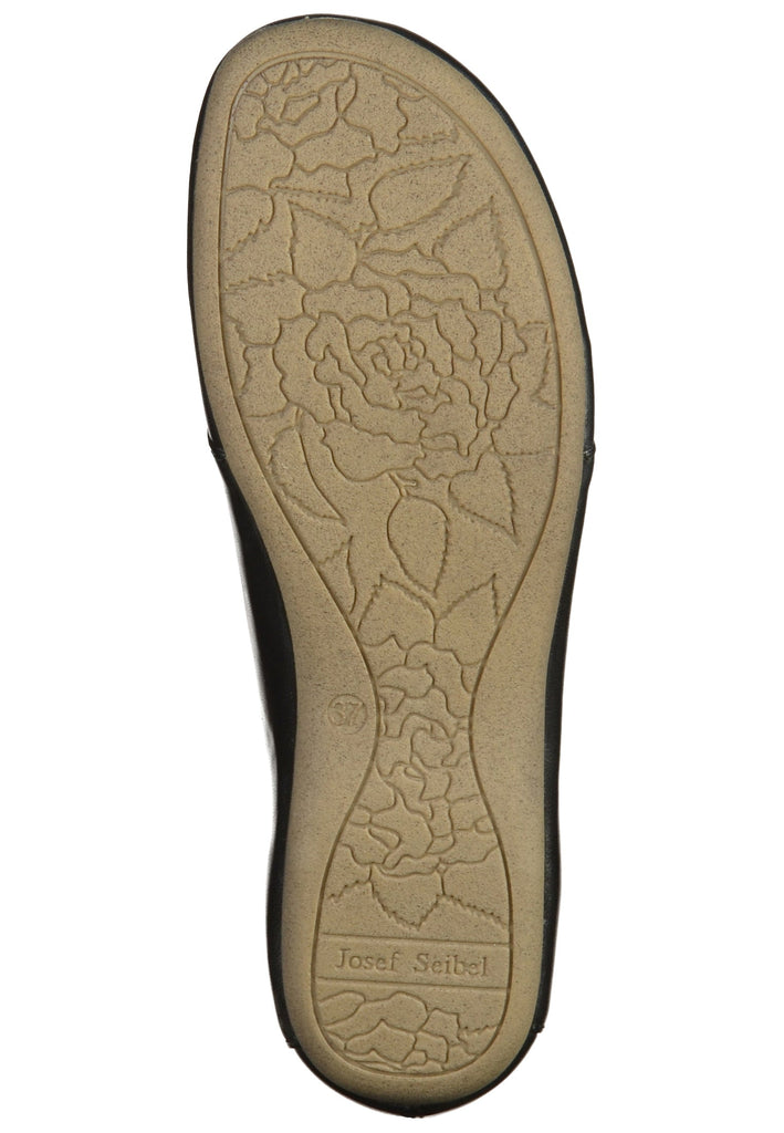Josef Seibel Slipper Leder Schwarz