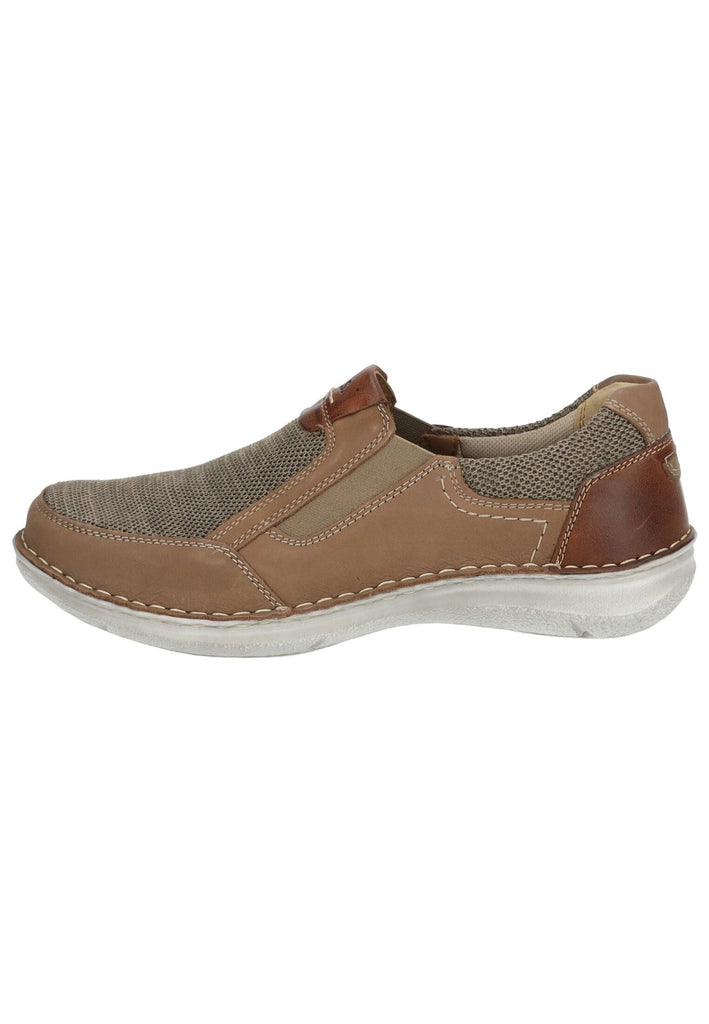 Josef Seibel Slipper Leder/Textil Sand