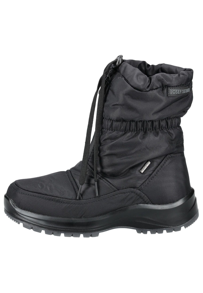 Stiefel Josef Seibel Stiefel Lederimitat/Textil Schwarz Warmfutter