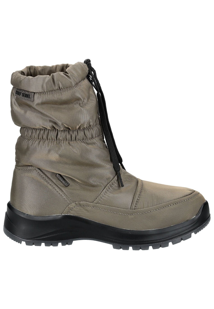 Josef Seibel Stiefel Lederimitat/Textil Bronze Warmfutter