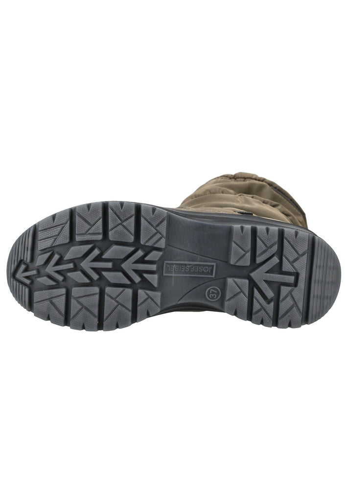 Josef Seibel Stiefel Lederimitat/Textil Bronze Warmfutter