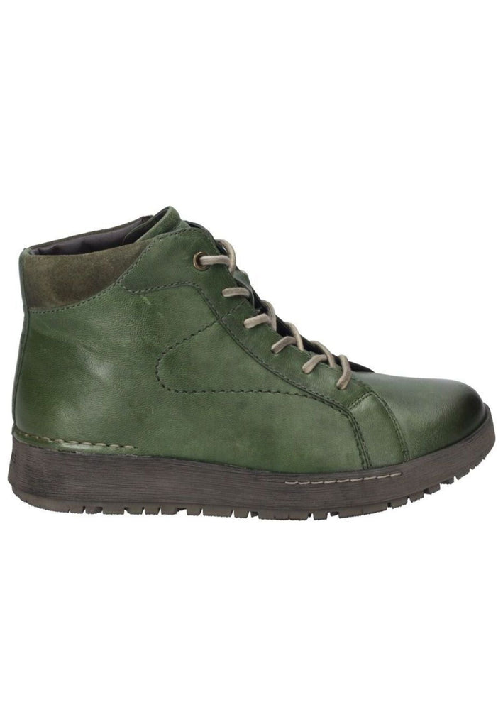 Josef Seibel Stiefelette Leder Grün Warmfutter