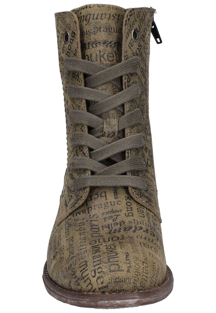 Josef Seibel Stiefelette Leder Oliv