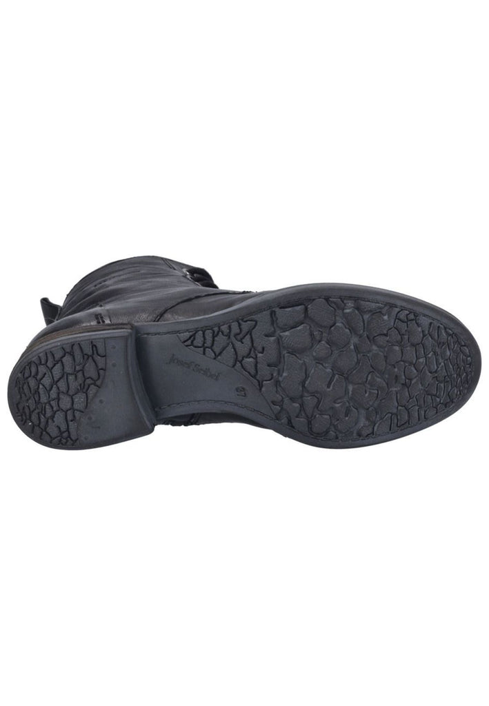 Josef Seibel Stiefelette Leder Schwarz Warmfutter