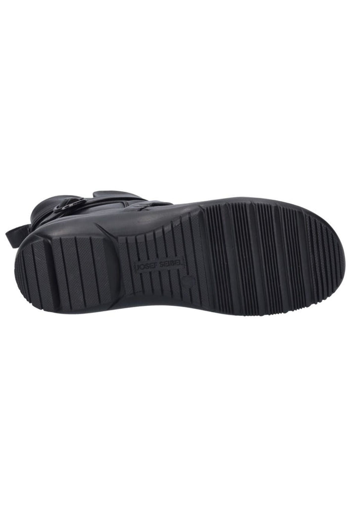 Josef Seibel Stiefelette Leder Schwarz Warmfutter