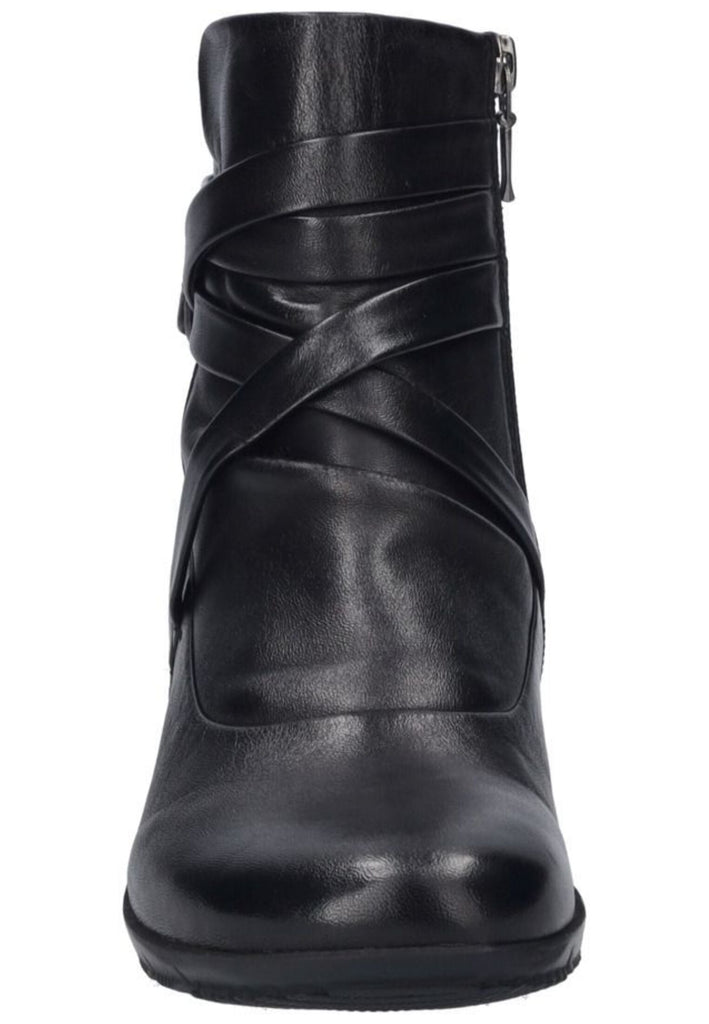 Josef Seibel Stiefelette Leder Schwarz Warmfutter