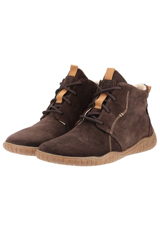 Josef Seibel Stiefelette Veloursleder Chocolate