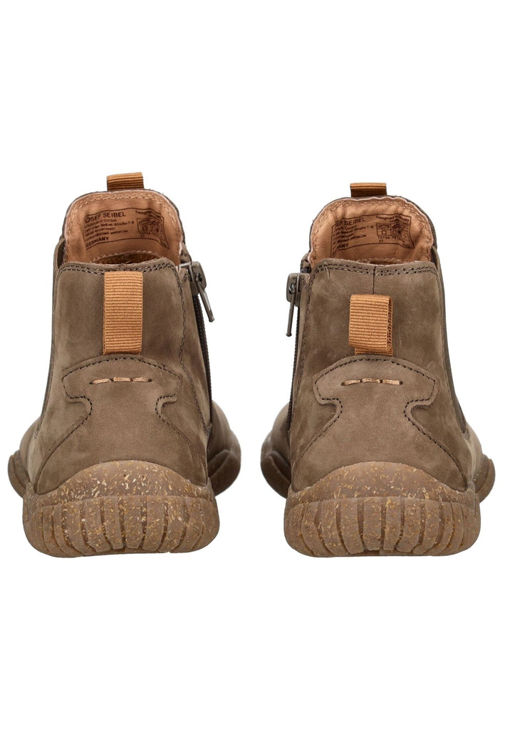 Josef Seibel Stiefelette Veloursleder Taupe