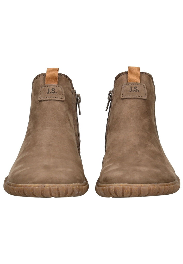 Josef Seibel Stiefelette Veloursleder Taupe