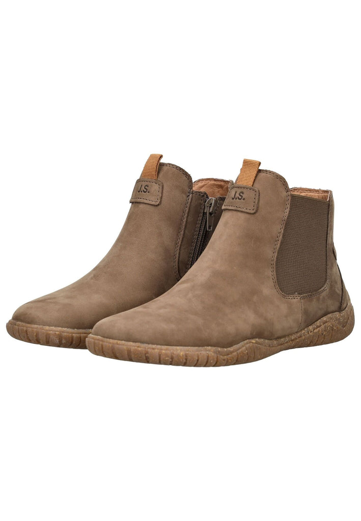 Josef Seibel Stiefelette Veloursleder Taupe